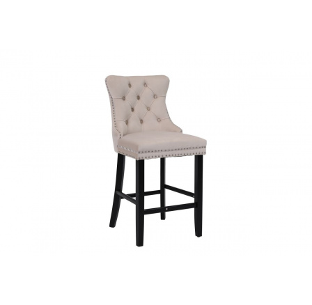 Barová židle H9-FX, béžová / černá Barová židle H9-FX, béžová / černá