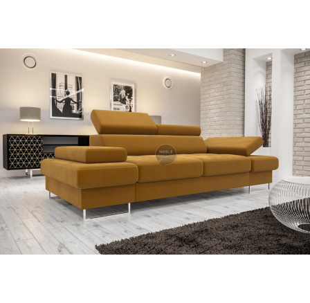 Sofa GALAXY II 235 cm - žlutá