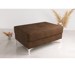 Taburet  s kontejnerem 100x55 cm - hnědá