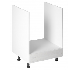 Kuchyňská dolní skřínka - PROWANSJA D60ZK, Bílá/Borovice Andersen