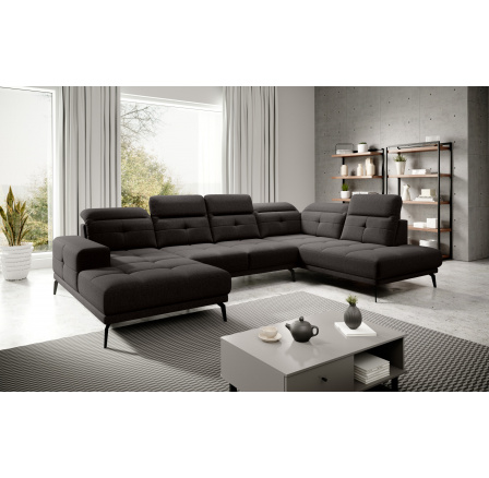 Sedací souprava ve tvaru U Bretan Flores 22 350x107 Vpravo