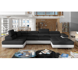 Sedací souprava ve tvaru U RODRIGO, Sawana 14 / soft 17 levá