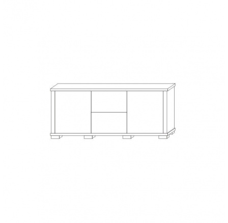 Komoda 1S + BAR 2DPE KACPER