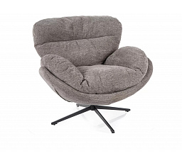 Křeslo otočné FLORENCE RAVEN, Šedá 07/Černá