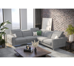 Rohová sedací souprava MALIBU MAX 250x250 - šedá , levá