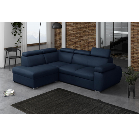 Rohová sedací souprava Bodie IV levá modrá Rohová sedací souprava Bodie IV levá modrá