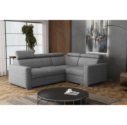 Sedací souprava Petrit III pravá Aragon šedá