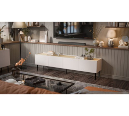 FELLINI TV skříňka 200 kašmír/kašmír (1 ks.=2 str. )