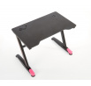 Psací stůl B40, černý/červený