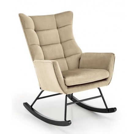 Houpací křeslo BAZALTO, Béžová