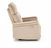 Polohovací křeslo SEMIR s USB, Béžová