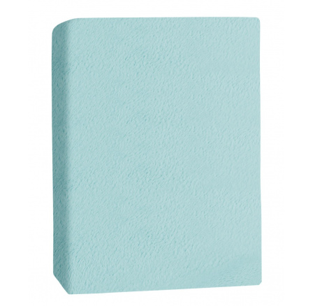 Prostěradlo mikroflanel modré 180x200 dvojlůžko