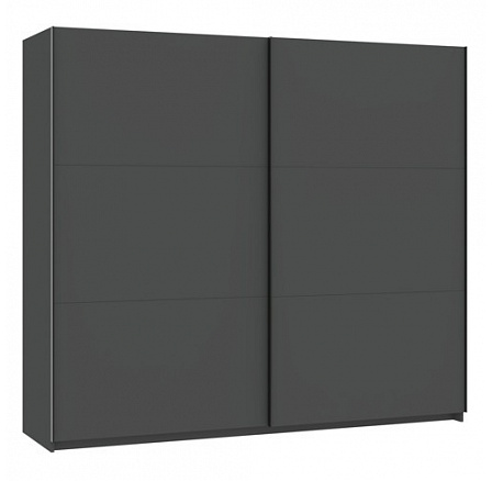 SZAFA NORVIK 228CM ANTRACYT - MONTAŻ NA STOJĄCO