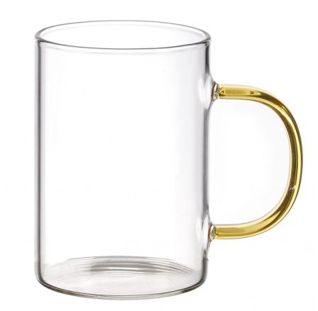 Sklenice/ hrnek Coloured žlutý 300ml