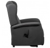 Polohovací křeslo, elektrické kabelové ovládání, šedá, látka, TV-1192 GREY2