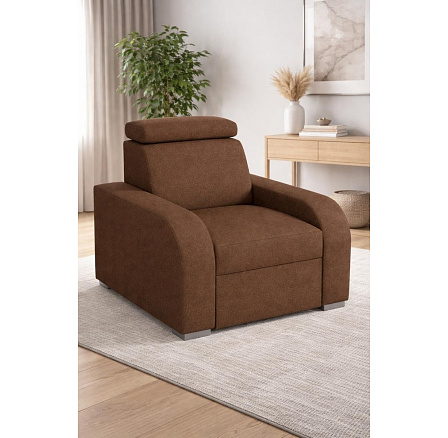 Křeslo Norway hnědé Inari 24