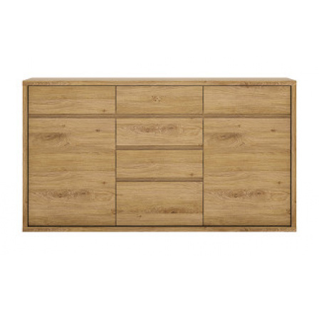 SYRAKUSA 41- Komoda 2D6S- lamino dub shetland/ šedá (Shetland 41=3BALÍKY) (W) (K150) NOVINKA