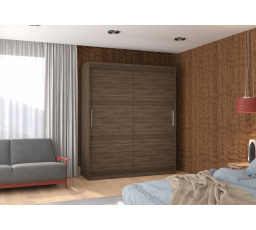 Posuvná skříň LINCOLN 180 Choco+Choco