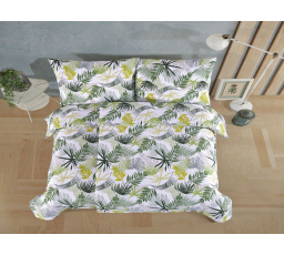 Povlečení francouzské krep 220x200, 70x90 Tropical