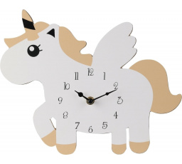 Hodinky Jednorožec béžové