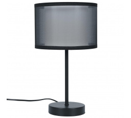 Stolní lampa s dvojitým stínidlem šedá