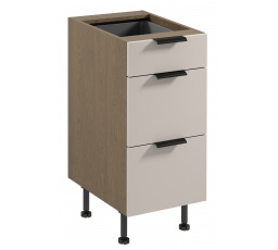 Dolní skřínka SORENTO D40S3 - Baltic Storm/Béžová