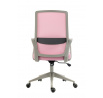 Kancelářské křeslo FB22GRJG, Růžová