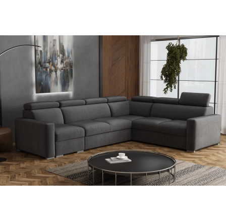 Sedací souprava Petrit V pravá Kronos šedá Sedací souprava Petrit V pravá Kronos šedá