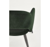 Jídelní židle K364, tmavě zelený Velvet