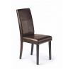 Jídelní židle KERRY BIS, tmavě hnědá