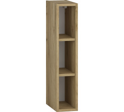 Otevřená horní skříňka VENTO G-15/72, dub craft