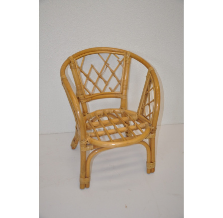 Ratanové křesílko dětské Bahama - prasklý výplet