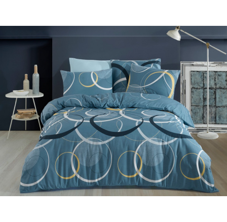 Bavlněný povlak na polštář Toronto blue 40x40 Bavlněný povlak na polštář Toronto blue 40x40