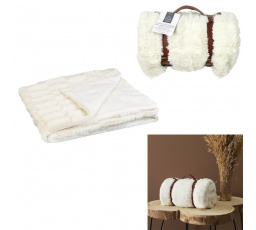 Kožešina Furry 120x150cm bílá s úchytem