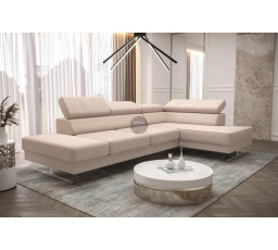 Rohová sedací souprava EMPORIO MINI 300x180 - pravá, béžová