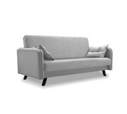 Pohovka rozkládací PRIMA Světle šedá, MIL 7380