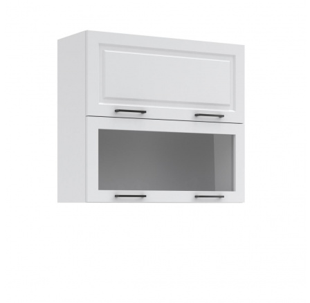 Kuchyňská horní skříňka IRMA  KL60-1D-1W-H72, Bílá mat