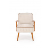 Křeslo PASTORE, světle béžové