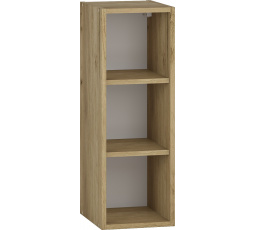 Otevřená horní skříňka VENTO G-25/72, dub craft