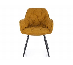 Jídelní židle CHERRY BJORN, Curry 68/Černá