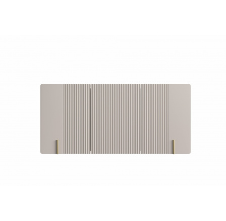 Závěsná komoda Malmi 150, kašmír / crema bianca / zlatá