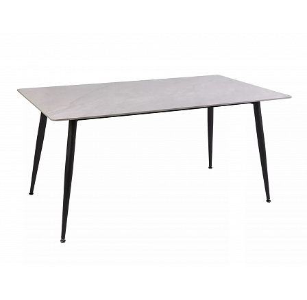 Jídelní stůl RION, Šedá / Černá