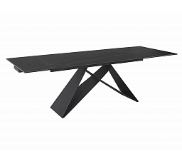 Jídelní stůl WESTIN CERAMIC, Sahara Noir/Černý mat