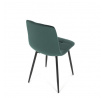 Jídelní židle, zelená, sametová látka, CT-281 GRN4