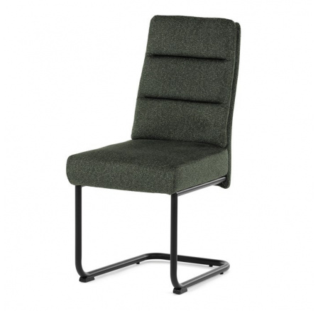 Jídelní židle, zelená, látka, DCL-P3107 GRN2 Jídelní židle, zelená, látka, DCL-P3107 GRN2