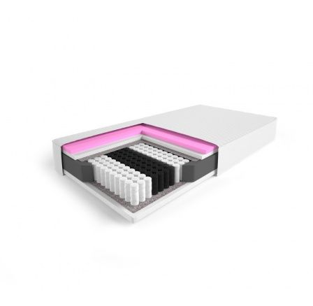 Matrace 200x90 pocket+pěna memory -