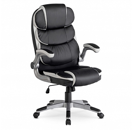 Otočná židle LIVERPOOL Černá Ekokůže