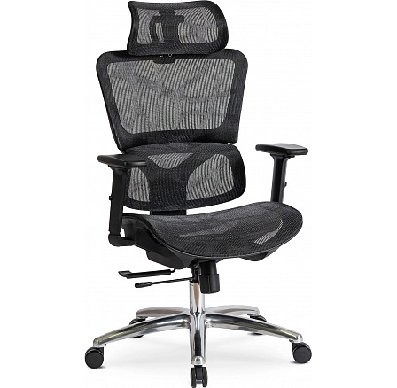 Ergonomické otočné křeslo ROYAL Černé