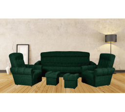 Sedací souprava Simona 3+1+1+2T Malmo 37 zelená