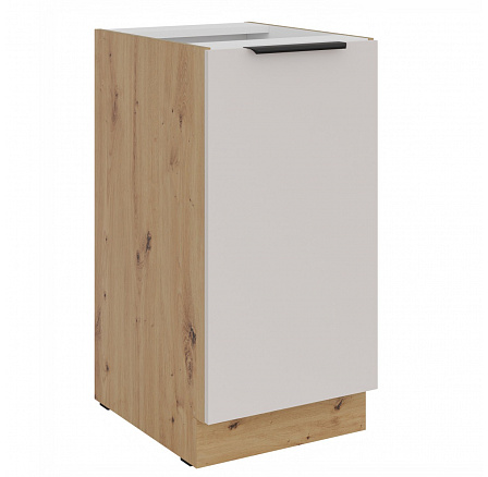 Kuchyňská skříňka Selva 40 D 1F dub artisan/kašmír